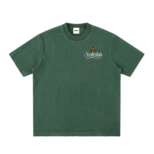 Svelte Heavyweight Vintage Washed Frayed T-Shirt