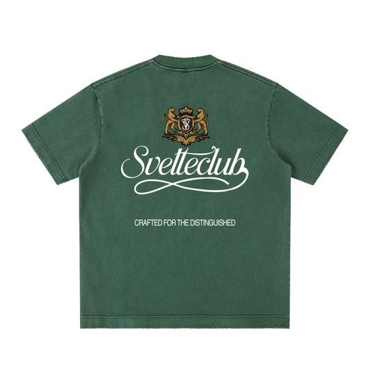 Svelte Heavyweight Vintage Washed Frayed T-Shirt